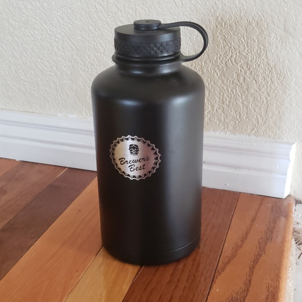 Brewers Best Beer Growler insulated stainles steel